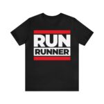 Run Runner Marathon Black Shirt