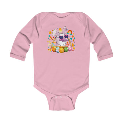 Easter Infant Bunny Overall Suit Funny Chicken