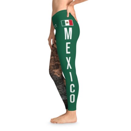 Workout Leggings Mexico National Unisex Green Pants
