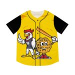 Chicken Graphic Custom Baseball Jersey