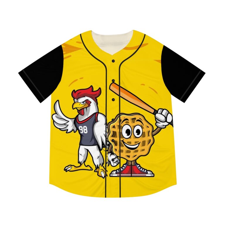 Chicken Graphic Custom Baseball Jersey