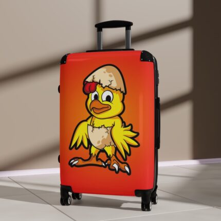 Graphic Chicken Personalized Travel Luggage Set Hatcher