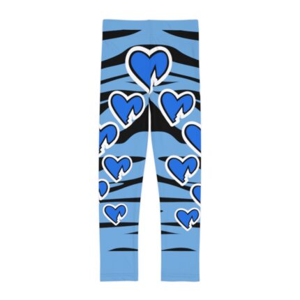 Wrestling Pants HBK Blue Hearts For Small Kids