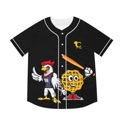 Men's Baseball Jersey Chicken And Waffle