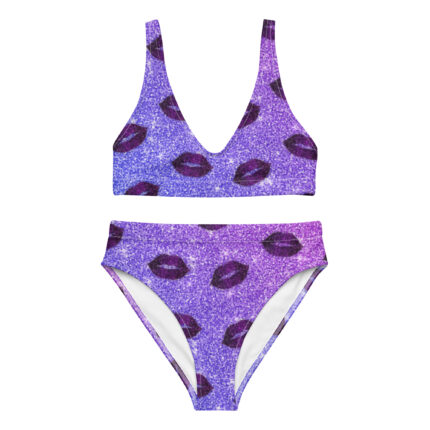 Sexy Purple Swimsuit Bianca Belair