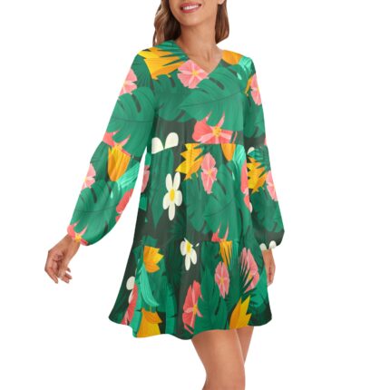 April Spring Showers Color Dress