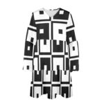 Dress for Spring Black & White Pattern