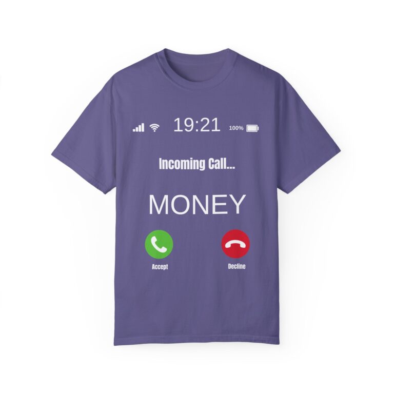 Cell Phone Incoming Money T-shirt