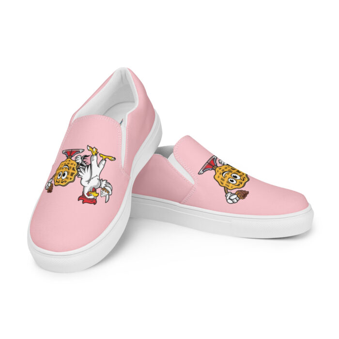 Women’s pink slip-on shoes